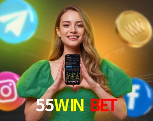 Interface do App 55WIN BET